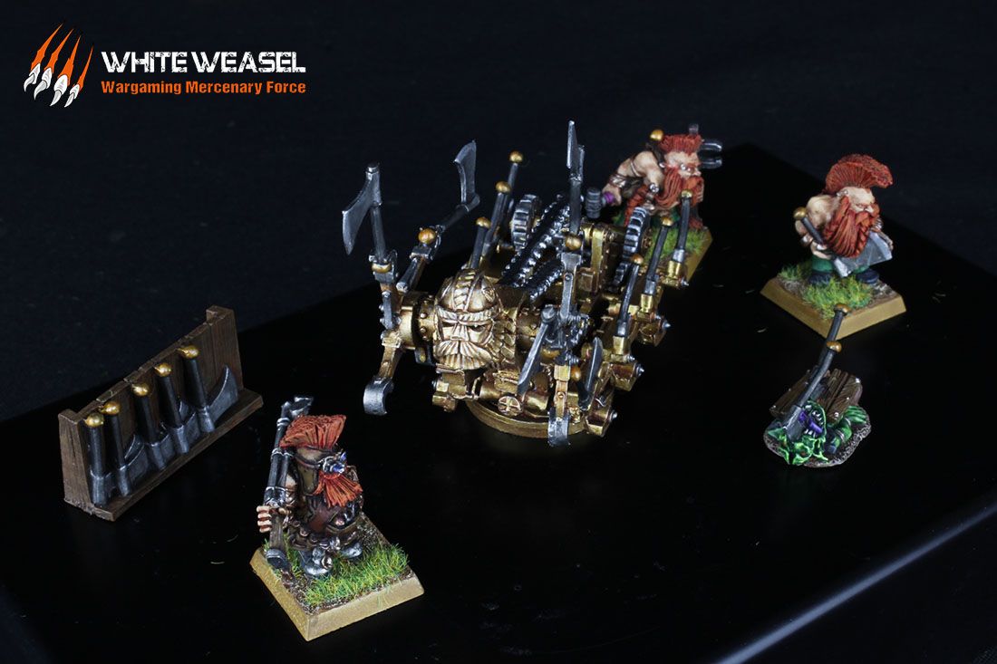 Armée Naine Warhammer Fantasy Battle / 9th Age - Figs Partiellement Montées/peintes - Occasion