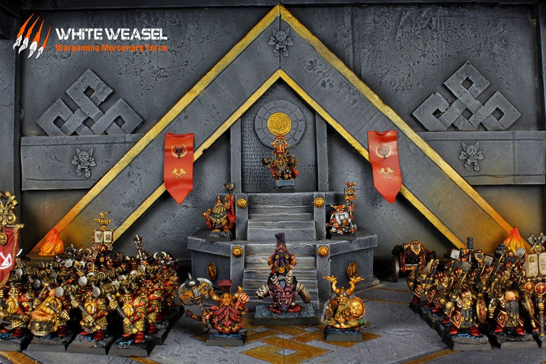 Pintores de miniaturas Warhammer